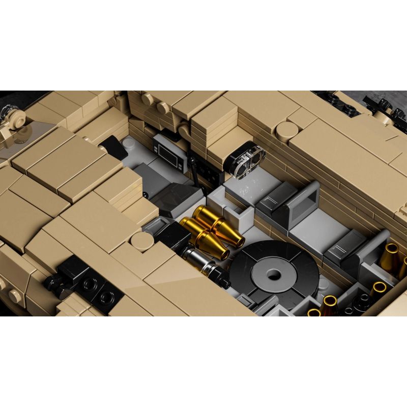 NIFELIZ NF10344 10344 XE TĂNG CHIẾN ĐẤU CHỦ LỰC CHALLENGER-2 bộ đồ chơi xếp lắp ráp ghép mô hình Military Army CHALLENGER 2 TANK Quân Sự Bộ Đội 1761 khối