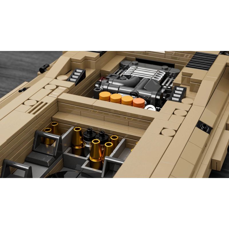 NIFELIZ NF10344 10344 XE TĂNG CHIẾN ĐẤU CHỦ LỰC CHALLENGER-2 bộ đồ chơi xếp lắp ráp ghép mô hình Military Army CHALLENGER 2 TANK Quân Sự Bộ Đội 1761 khối