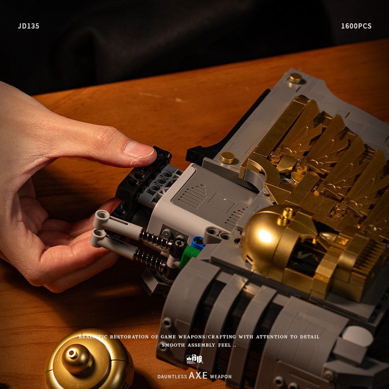 SMALL ANGLE JD135 WARHAMMER 40.000 RÌU CƯA ĐIỆN bộ đồ chơi xếp lắp ráp ghép mô hình Movie & Game Phim Và Trò Chơi 1600 khối