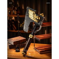 SMALL ANGLE JD135 WARHAMMER 40.000 RÌU CƯA ĐIỆN bộ đồ chơi xếp lắp ráp ghép mô hình Movie & Game Phim Và Trò Chơi 1600 khối