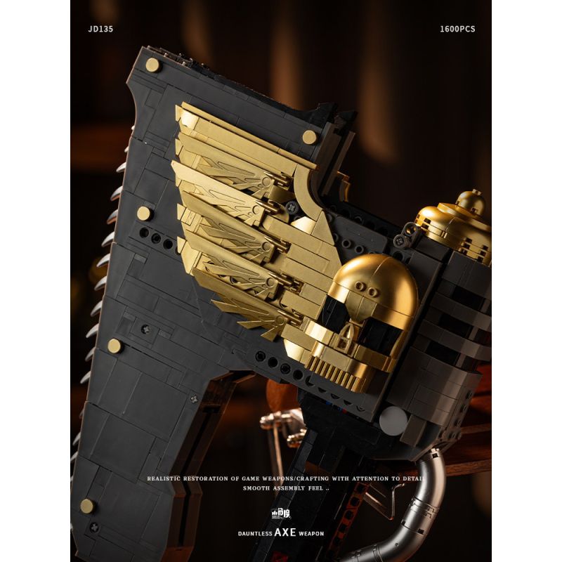 SMALL ANGLE JD135 WARHAMMER 40.000 RÌU CƯA ĐIỆN bộ đồ chơi xếp lắp ráp ghép mô hình Movie & Game Phim Và Trò Chơi 1600 khối