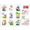 SLUBAN M38-B1573 B1573 1573 M38B1573 38-B1573 HỘP MÙ VÙNG ĐẤT MƠ 9 KIỂU bộ đồ chơi xếp lắp ráp ghép mô hình