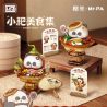 LOZ 7215 CÀO NHỎ CƠM NGUỘI NIÊU bộ đồ chơi xếp lắp ráp ghép mô hình 653 khối
