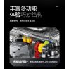 XINZHUAN XZ0015 Stormcore V2 Engine Xếp hình lắp ráp ghép mô hình Động cơ đầu chai của Harley