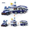 BLOKEES 61211 Xếp hình lắp ráp ghép mô hình đồn cảnh sát cơ động