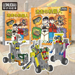 LEINUO 58048 Xếp hình lắp ráp ghép mô hình Robot, biến hình! (Tấn công robot)