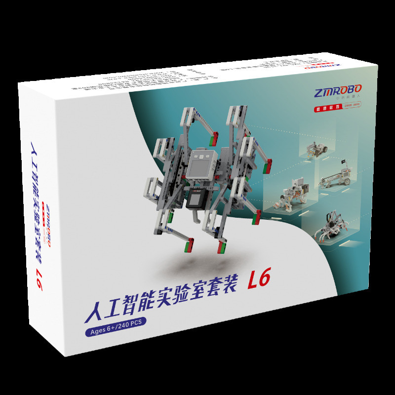 ZMROBO JMC-NY-2136 Xếp hình lắp ráp ghép mô hình Phòng thí nghiệm trí tuệ nhân tạo Bộ L6