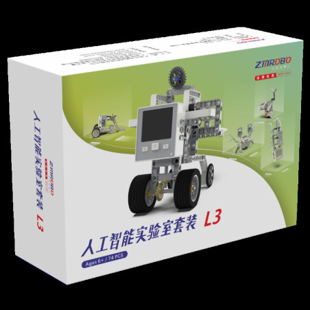 ZMROBO JMC-NY-2133 Xếp hình lắp ráp ghép mô hình Phòng thí nghiệm trí tuệ nhân tạo L3