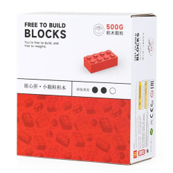 WANGE LIGAO Dr.Luck 1435 Xếp hình lắp ráp ghép mô hình Các hạt nhỏ có thể được trộn theo ý muốn Gói nạp lại xây dựng cơ bản 500g