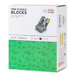 WANGE LIGAO Dr.Luck 1436 Xếp hình lắp ráp ghép mô hình Hạt to tùy thích 500g Variety Engineering Refill