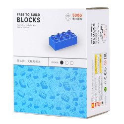 WANGE LIGAO Dr.Luck 1437 Xếp hình lắp ráp ghép mô hình Hạt lớn tùy thích Gói nạp xây dựng cơ bản 500g