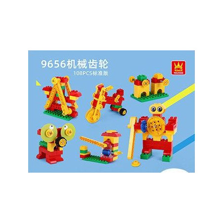 WANGE LIGAO Dr.Luck 9656 Xếp hình lắp ráp ghép mô hình thiết bị cơ khí