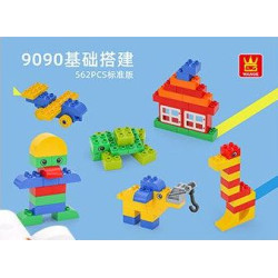 WANGE LIGAO Dr.Luck 9090 Xếp hình lắp ráp ghép mô hình Tòa nhà cơ bản