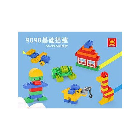 WANGE LIGAO Dr.Luck 9090 Xếp hình lắp ráp ghép mô hình Tòa nhà cơ bản