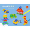 WANGE LIGAO Dr.Luck 9090 Xếp hình lắp ráp ghép mô hình Tòa nhà cơ bản