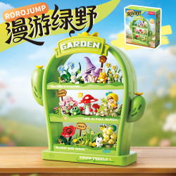 Femibox S5303 ROROJUMP Grow Freely Xếp hình lắp ráp ghép mô hình Thịt Bolognese: Lang thang trên cánh đồng xanh