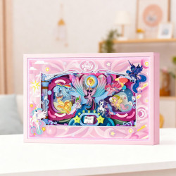 my little pony 611037 My Little Pony Friendship As Magic Art Mosaic Set Xếp hình lắp ráp ghép mô hình Bức tranh nghệ thuật ngựa nhỏ của tôi