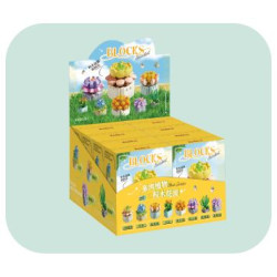 Femibox S5425 Xếp hình lắp ráp ghép mô hình Bộ sưu tập thực vật 8 loại
