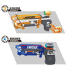 ZHEGAO GZ6008 Xếp hình lắp ráp ghép mô hình 4 loại bệ phóng