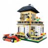 WANGE DR.LUCK 31051 non  BIỆT THỰ MÀU KEM bộ đồ chơi xếp lắp ráp ghép mô hình City Inn CITYINN Nhà Trọ Thành Phố 405 khối
