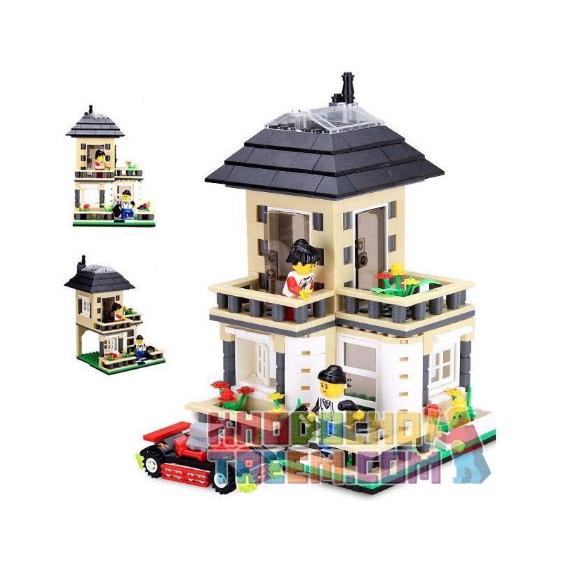 WANGE DR.LUCK 31051 non  BIỆT THỰ MÀU KEM bộ đồ chơi xếp lắp ráp ghép mô hình City Inn CITYINN Nhà Trọ Thành Phố 405 khối WANGE DR.LUCK 31051 non  BIỆT THỰ MÀU KEM bộ đồ chơi xếp lắp ráp ghép mô hình City Inn CITYINN Nhà Trọ Thành Phố 405 khối