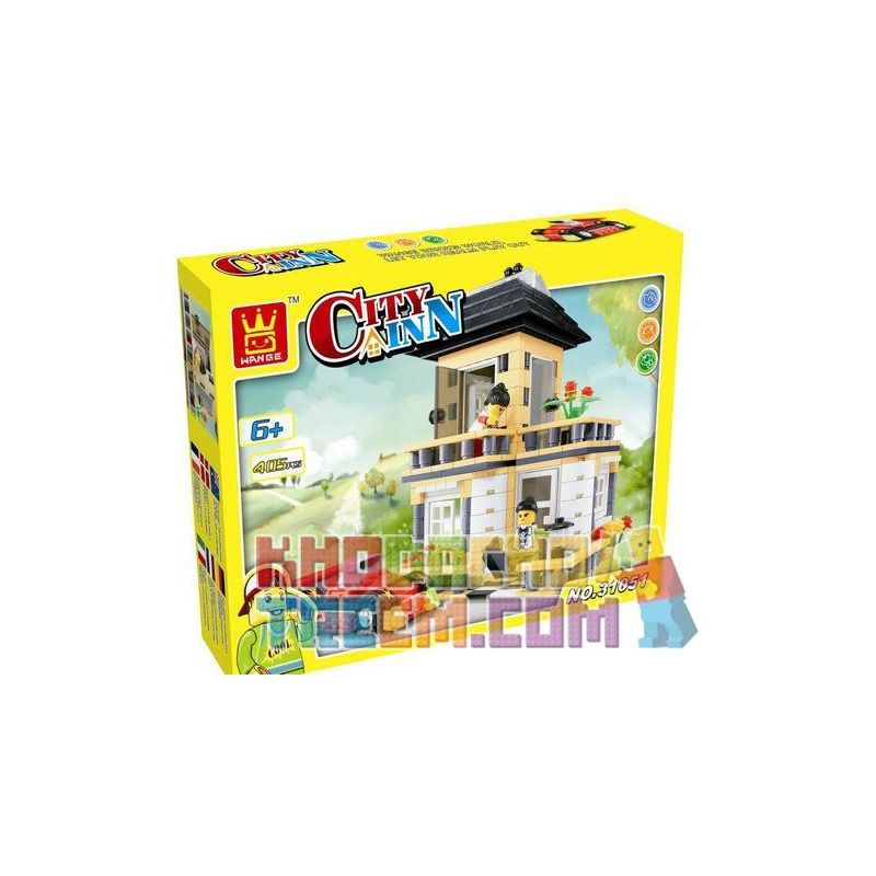 WANGE DR.LUCK 31051 non  BIỆT THỰ MÀU KEM bộ đồ chơi xếp lắp ráp ghép mô hình City Inn CITYINN Nhà Trọ Thành Phố 405 khối WANGE DR.LUCK 31051 non  BIỆT THỰ MÀU KEM bộ đồ chơi xếp lắp ráp ghép mô hình City Inn CITYINN Nhà Trọ Thành Phố 405 khối