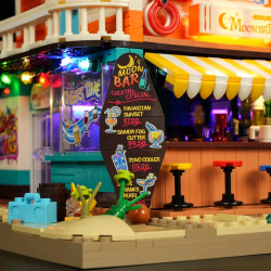 Lumibricks FunWhole 18009 Moon Bar Xếp hình lắp ráp ghép mô hình Chuyến đi đường: Quán rượu Shoreline
