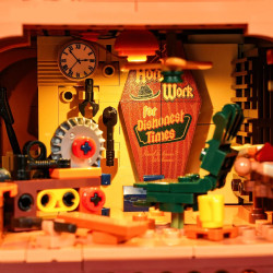 Lumibricks FunWhole 14015 Old West Carpentry Workshop Xếp hình lắp ráp ghép mô hình Miền Tây Xưa: Cửa Hàng Thợ Mộc Miền Tây