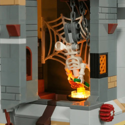 Lumibricks FunWhole 12013 Xếp hình lắp ráp ghép mô hình Thời Trung cổ: Nhà vua canh giữ doanh trại