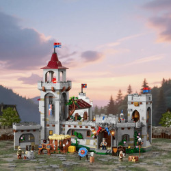 Lumibricks FunWhole 12013 Xếp hình lắp ráp ghép mô hình Thời Trung cổ: Nhà vua canh giữ doanh trại
