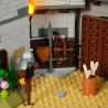 Lumibricks FunWhole 12013 Xếp hình lắp ráp ghép mô hình Thời Trung cổ: Nhà vua canh giữ doanh trại