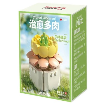 Femibox S2319 Xếp hình lắp ráp ghép mô hình Chữa bệnh mọng nước phiên bản 1.0: Zichi Lotus