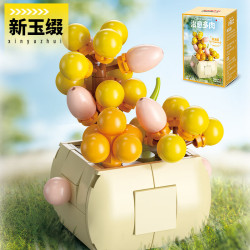 Femibox S2275 Xếp hình lắp ráp ghép mô hình Cure Succulent Phiên bản 2.0: Trang trí bằng ngọc mới