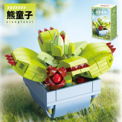 Femibox S2279 Xếp hình lắp ráp ghép mô hình Cure Succulent Phiên bản 2.0: Xiong Tongzi