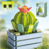 Femibox S2282 Xếp hình lắp ráp ghép mô hình Healing Succulent Phiên bản 2.0: Hổ phách vàng