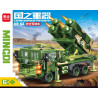 minGDi LEIBAO K3126 Xếp hình lắp ráp ghép mô hình Vũ khí quan trọng nhất của đất nước: Xe tên lửa phòng không HQ-6A