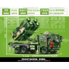 minGDi LEIBAO K3126 Xếp hình lắp ráp ghép mô hình Vũ khí quan trọng nhất của đất nước: Xe tên lửa phòng không HQ-6A