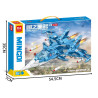 minGDi LEIBAO K3094 Xếp hình lắp ráp ghép mô hình Vũ khí quan trọng nhất của đất nước: máy bay chiến đấu S-U
