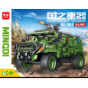 minGDi LEIBAO K3095 Xếp hình lắp ráp ghép mô hình Vũ khí quan trọng nhất của đất nước: Xe săn chiến binh DF-003