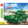 minGDi LEIBAO K3097 Xếp hình lắp ráp ghép mô hình Vũ khí quan trọng nhất của đất nước: Xe bọc thép tấn công TK-3
