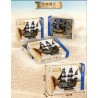 ZHEGAO 653002 Xếp hình lắp ráp ghép mô hình Tàu cướp biển bóng tối