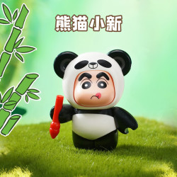 Keeppley K20629 Xếp hình lắp ráp ghép mô hình Crayon Shin-chan Những người bạn động vật: Những người bạn gấu trúc