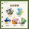 Keeppley K20629 Xếp hình lắp ráp ghép mô hình Crayon Shin-chan Những người bạn động vật: Những người bạn gấu trúc