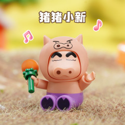 Keeppley K20630 Xếp hình lắp ráp ghép mô hình Crayon Shin-chan Những người bạn động vật: Những người bạn lợn
