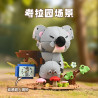Keeppley K20631 Xếp hình lắp ráp ghép mô hình Crayon Shin-chan Những người bạn động vật: Những người bạn Koala