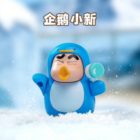 Keeppley K20632 Xếp hình lắp ráp ghép mô hình Crayon Shin-chan Những người bạn động vật: Những người bạn chim cánh cụt