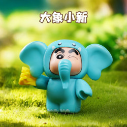 Keeppley K20633 Xếp hình lắp ráp ghép mô hình Crayon Shin-chan Những người bạn động vật: Những người bạn voi