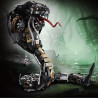 YoLeXi 33129 Mechanial Snake Xếp hình lắp ráp ghép mô hình Rắn hổ mang Mamba đen cơ khí