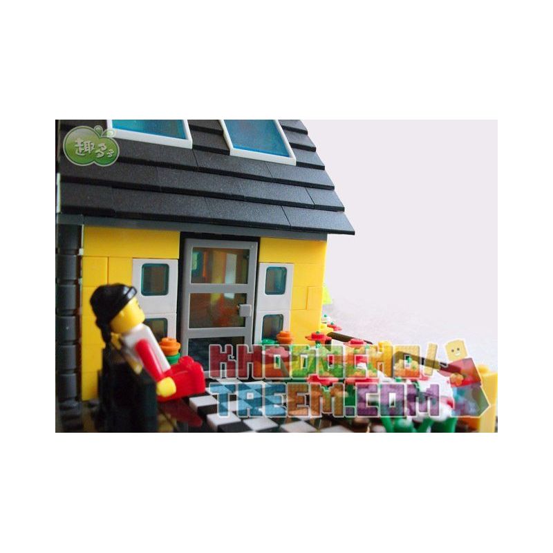 WANGE DR.LUCK 32052 non  BIỆT THỰ BIỂN bộ đồ chơi xếp lắp ráp ghép mô hình City Inn CITYINN Nhà Trọ Thành Phố 458 khối WANGE DR.LUCK 32052 non  BIỆT THỰ BIỂN bộ đồ chơi xếp lắp ráp ghép mô hình City Inn CITYINN Nhà Trọ Thành Phố 458 khối