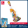 JIESTAR JJ9089 Drift Bottle Xếp hình lắp ráp ghép mô hình Cá ngựa thủy sinh chai trôi